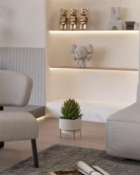 Zaria Planters Bowl Basket for Decor | Plant Flower Pot